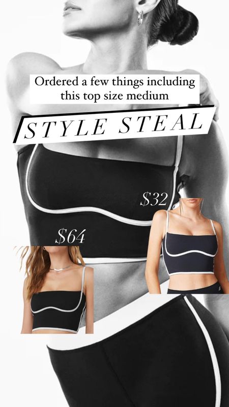 Style steal!! This Amazon dupe is half the price and amazing quality! I got a medium 




#LTKfitness #LTKunder50 #LTKcurves