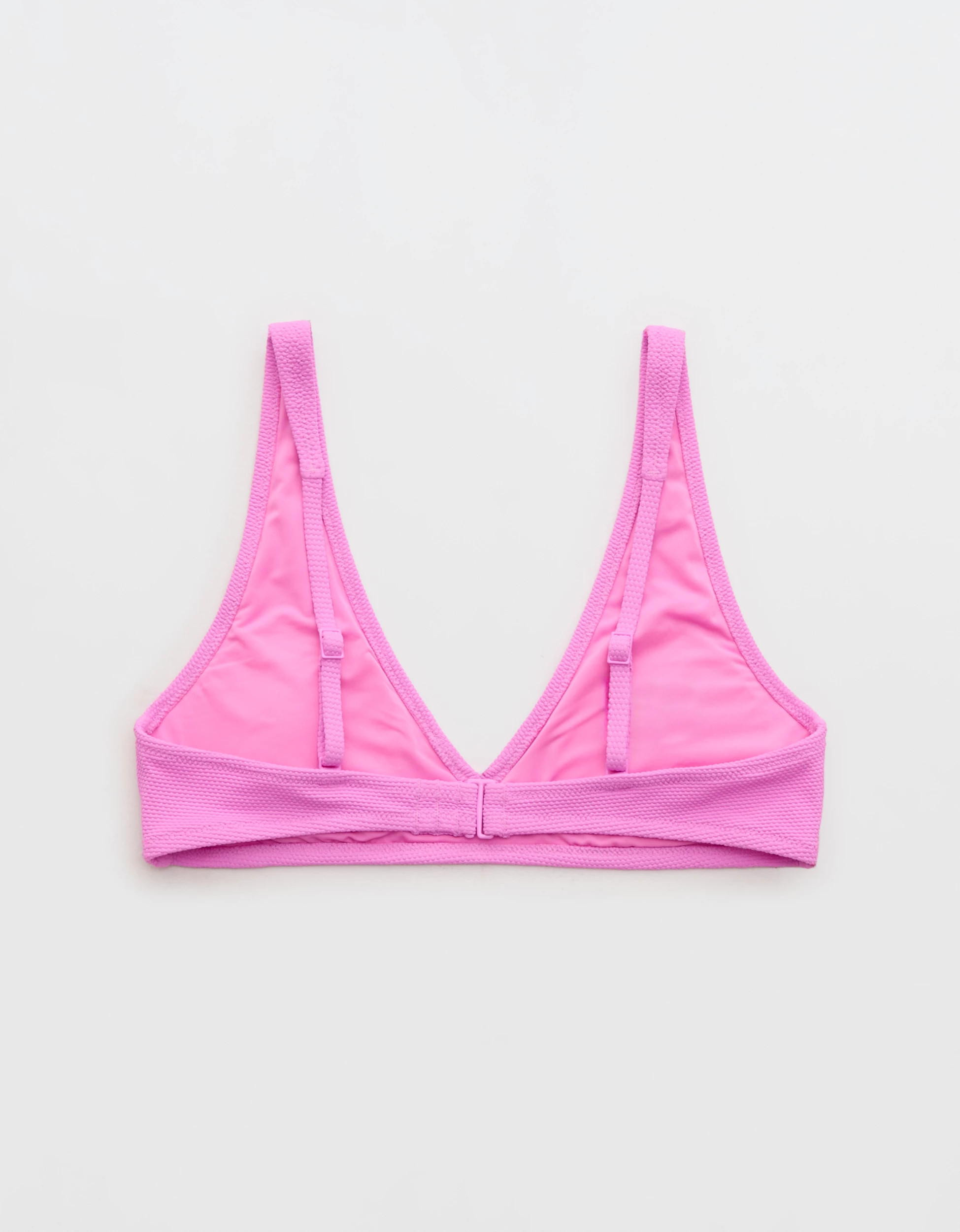 Aerie Pique Wide Strap Voop Bikini Top | Aerie