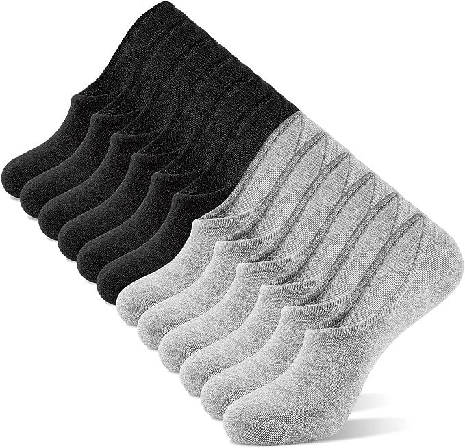 IDEGG Women and Men No Show Socks Low Cut Anti-slid Athletic Running Novelty Casual Invisible Lin... | Amazon (US)