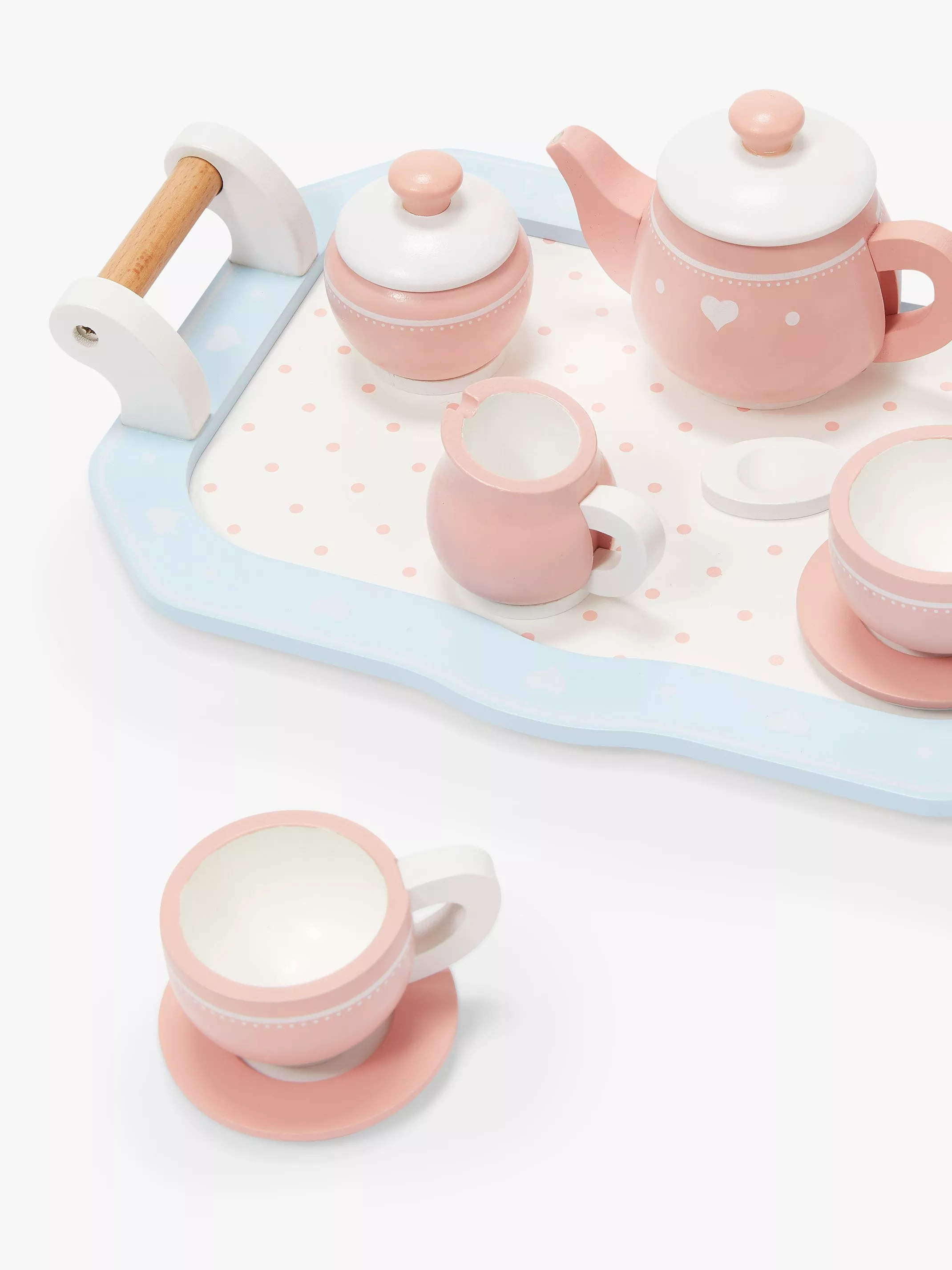 John Lewis Wooden Toy Tea Set | John Lewis (UK)