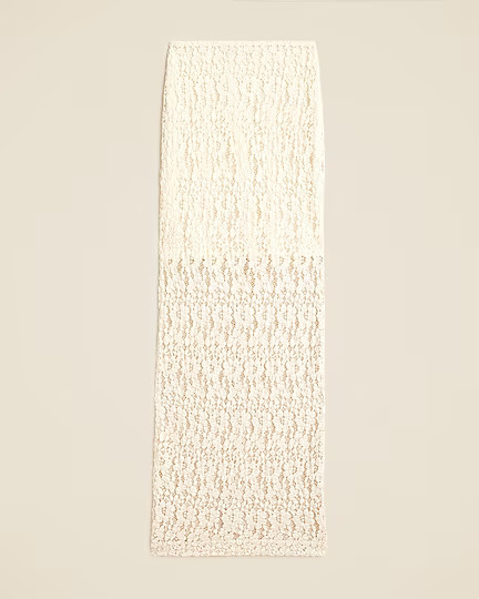 Lace maxi skirt | J. Crew US