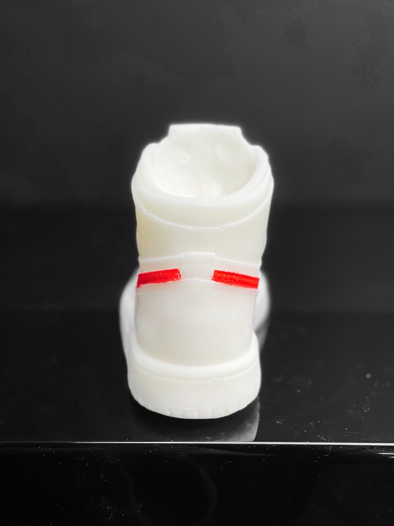 Nike Air Jordan 1 OG Hi High White Red Baby Candle Vegan | Etsy | Etsy (US)