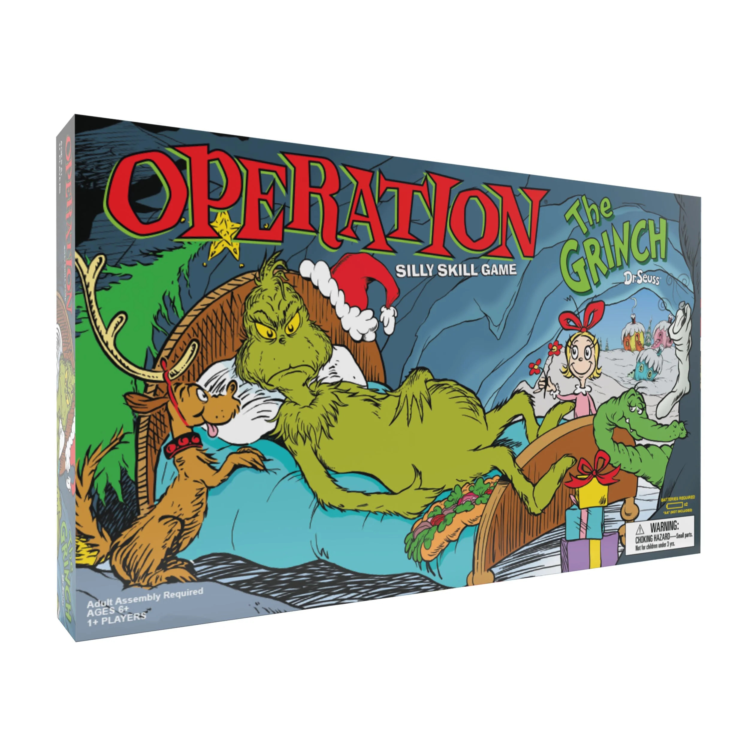 Operation Dr. Seuss Grinch Board Game by USAopoly | Walmart (US)