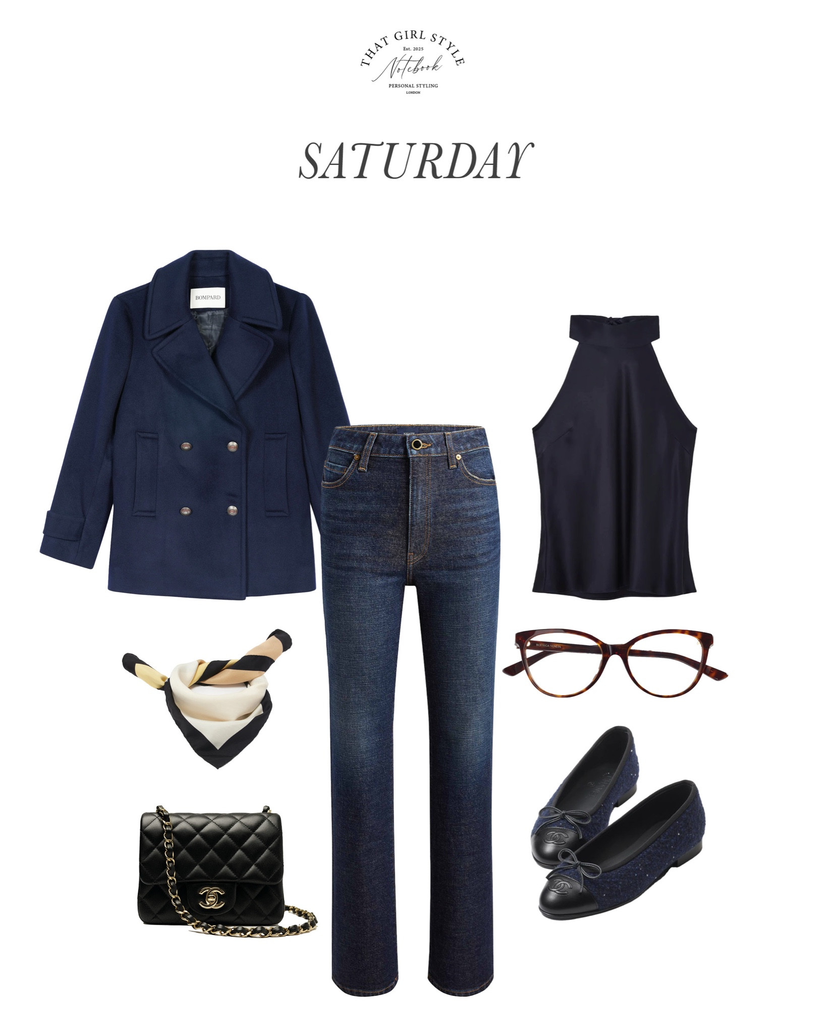 Look 83 | Coat Eric Bompard, Jeans Khaite, Top Knatchbull, Bag Chanel, Ballet Flats Chanel, Scarf Victoria Beckham

#LTKluxury #LTKstyletip #LTKwinter