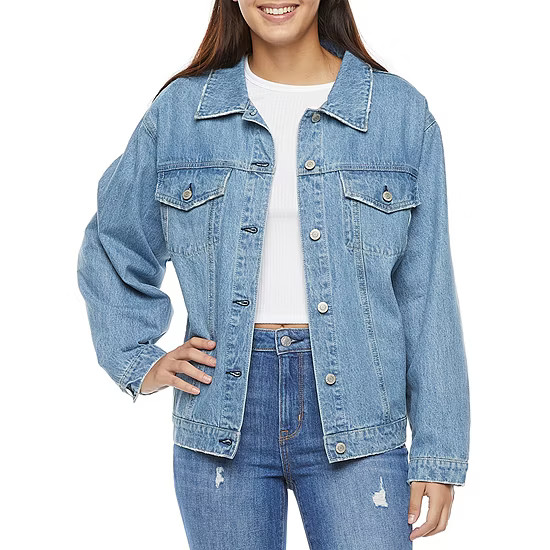 Arizona Lightweight Denim Jacket-Juniors | JCPenney