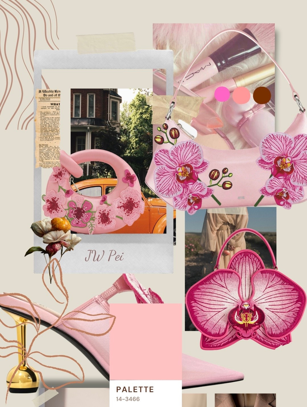 Floral femininity meets modern minimalism 🌸 Obsessed with these JW Pei orchid-inspired bags the perfect pop of pink elegance for any look. 

#LTKU #LTKootd #LTKItBag