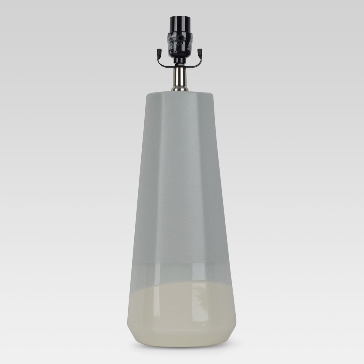 Dipped Ceramic Large Lamp Base Blue/White Includes Energy Efficient Light Bulb - Threshold™ | Target