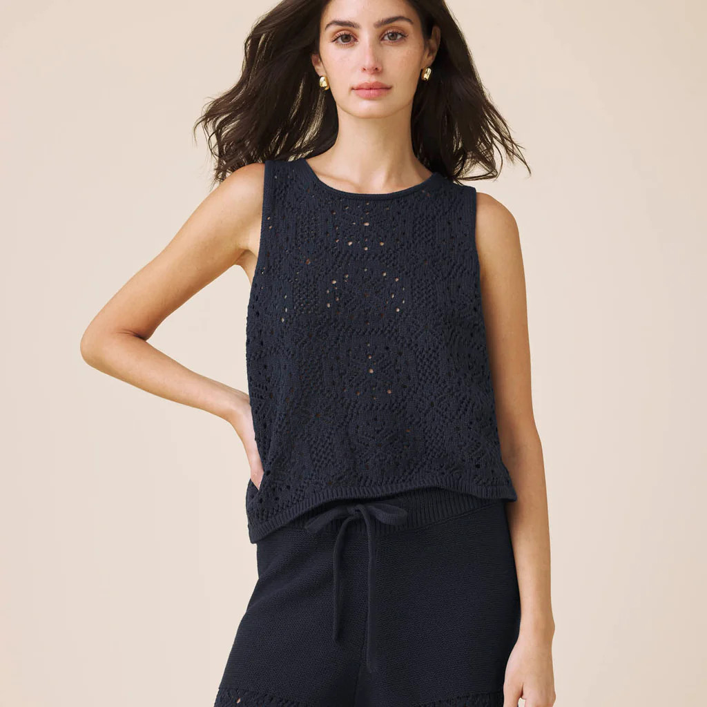 Beckham Crochet Sweater Tank | Splendid