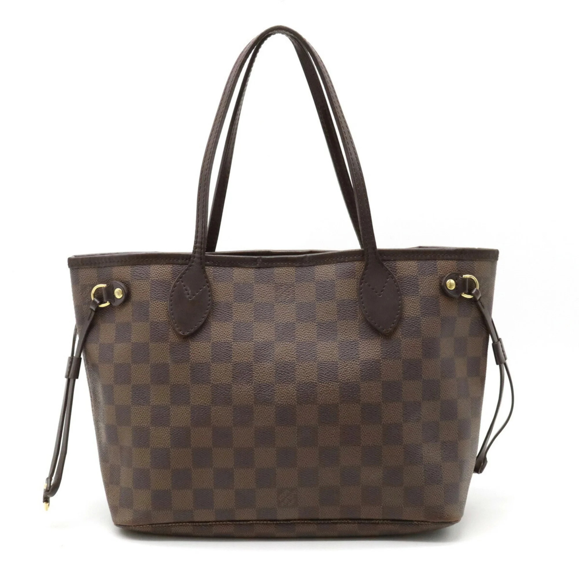 Pre-Owned LOUIS VUITTON Damier Neverfull PM Tote Bag Shoulder Handbag N51109 (Fair) | Walmart (US)