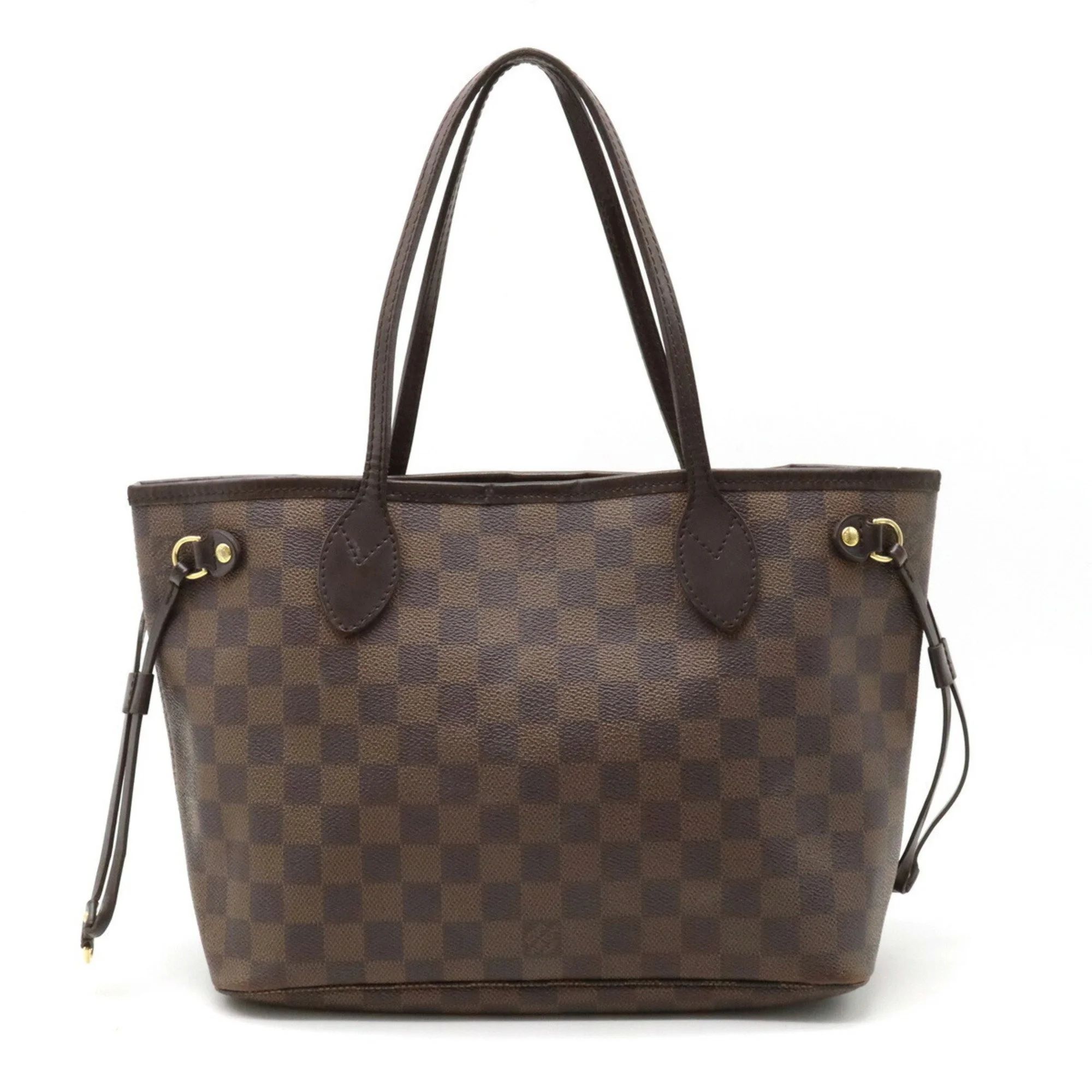Pre-Owned LOUIS VUITTON Damier Neverfull PM Tote Bag Shoulder Handbag N51109 (Fair) | Walmart (US)