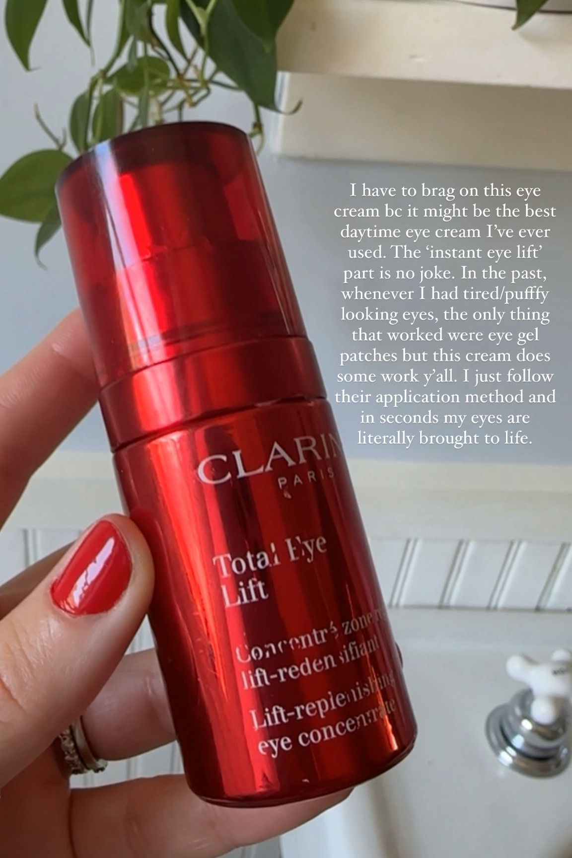 The best ‘day time’ eye lifting eye cream I have ever used. 

Once bottle will last you 3-4 months 

#LTKbeauty #LTKover40 #LTKxSephora