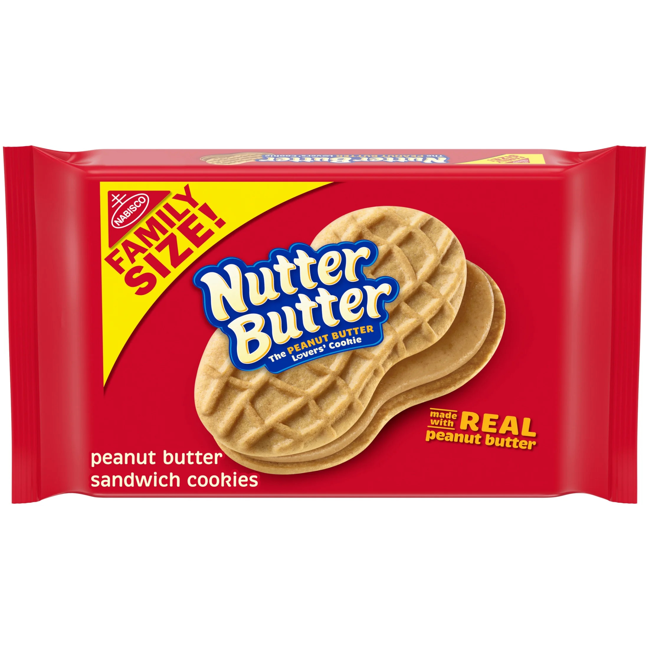 Nutter Butter Family Size Peanut Butter Sandwich Cookies, 16 oz | Walmart (US)