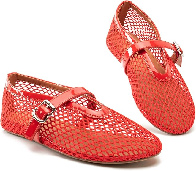 Women Mesh Flats | Amazon (US)