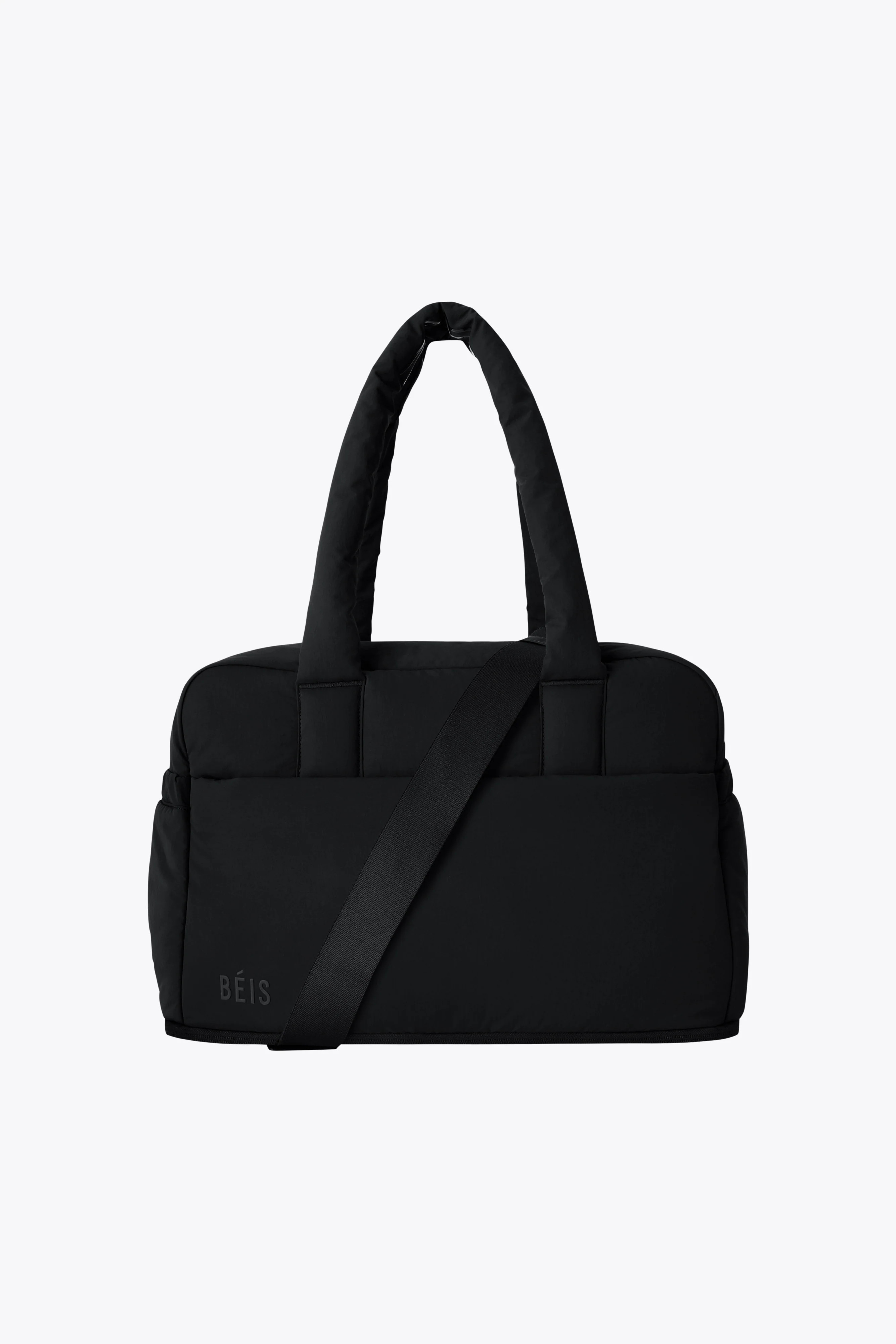 The Air Duffle 
                in Black | BEIS
