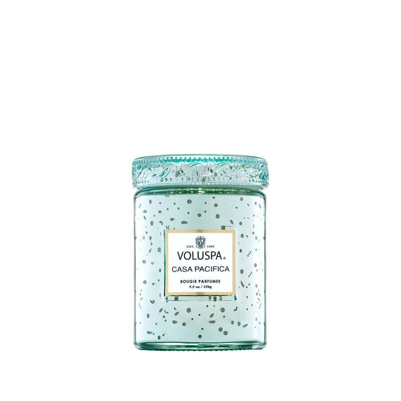 Voluspa Casa Pacifica Candle | Small Glass Jar | 5.5 Oz. | 50 Hour Burn Time | Hand-Poured Coconu... | Amazon (US)