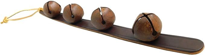 Hanging Sleigh Bells for Door–Shopkeepers Bell Over The Door-Vintage Finish Rustic Door Hanging... | Amazon (US)