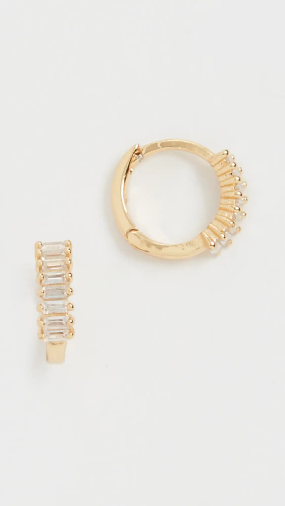 SHASHI Teagan Huggie Earrings | Shopbop | Shopbop