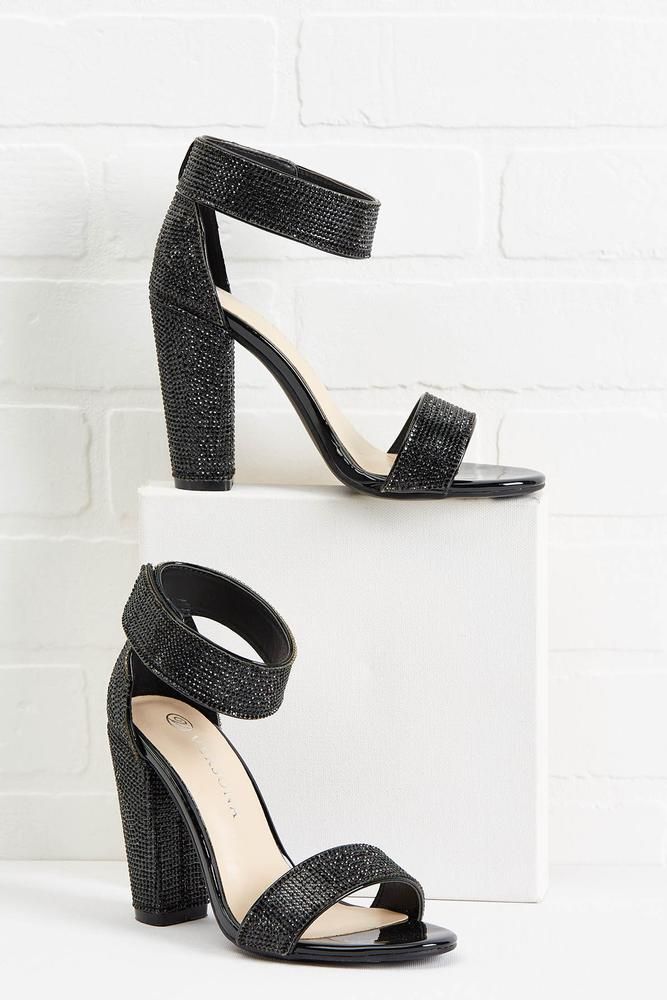 sparkle and shine heels | Versona
