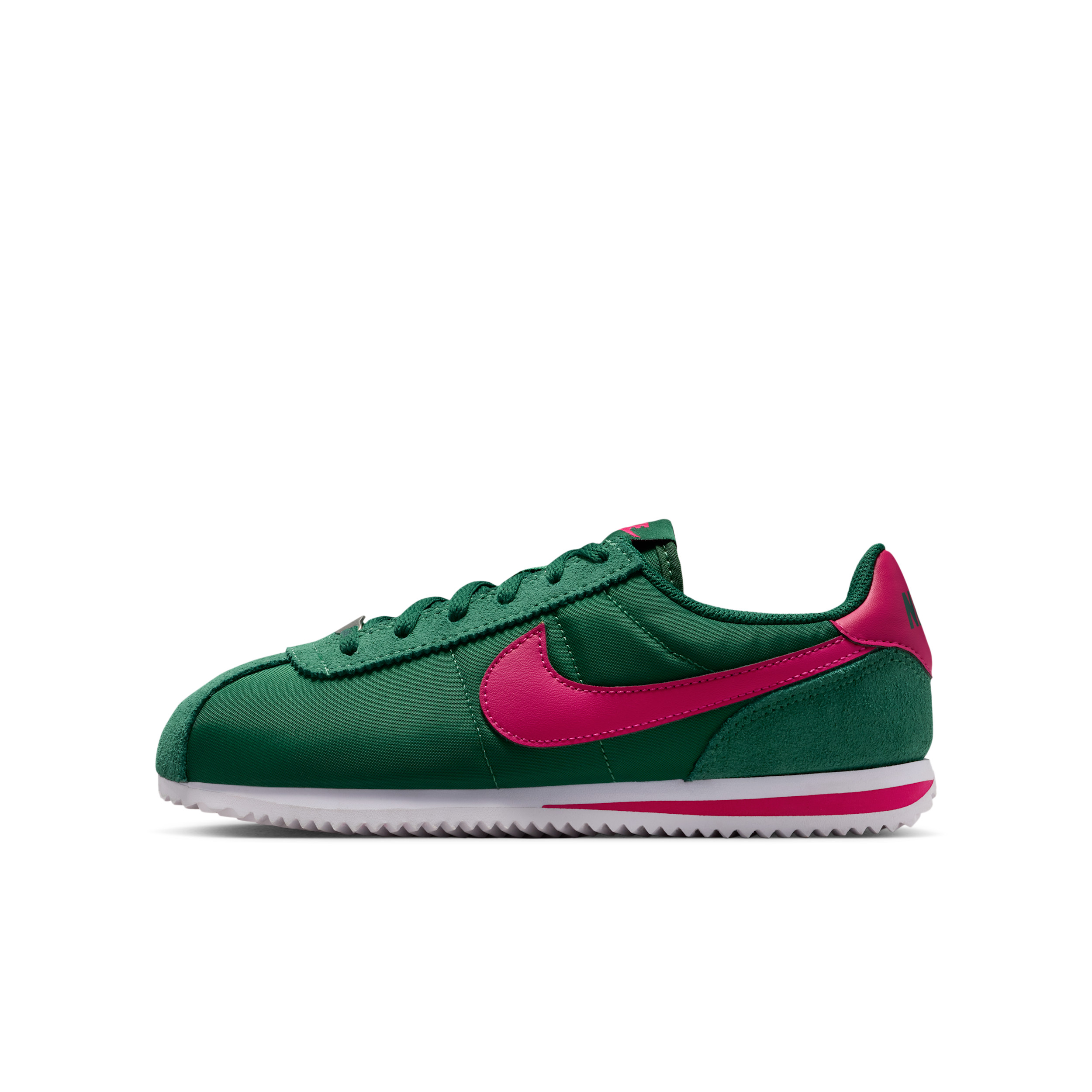 Nike Cortez Textile Big Kids' Shoes in Green | IH7654-300 | Nike (US)