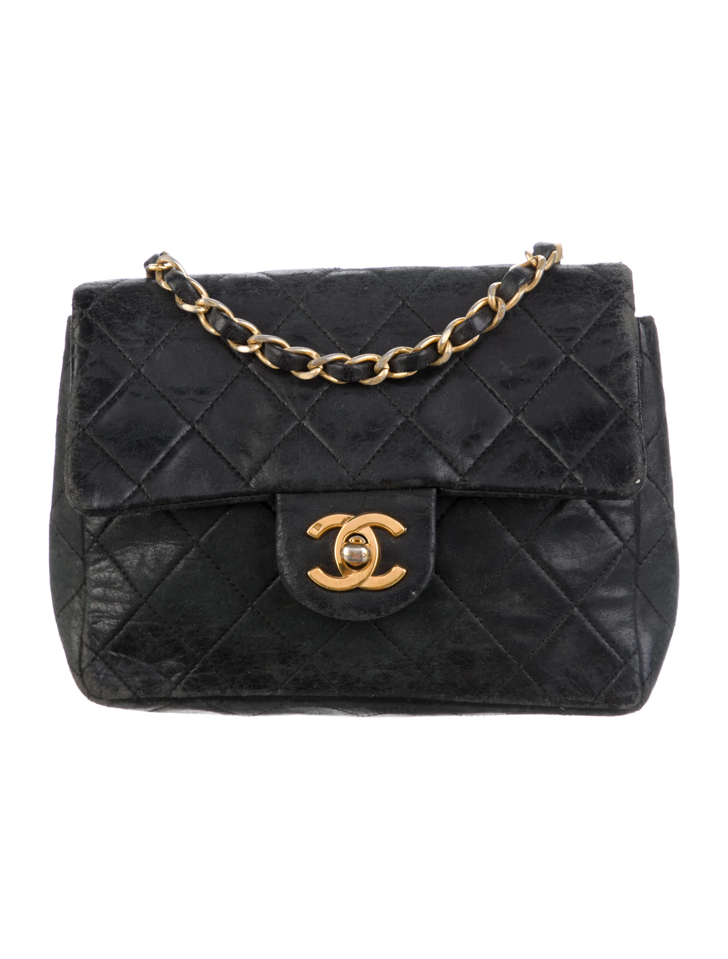 Vintage Square Mini Flap Bag | The RealReal