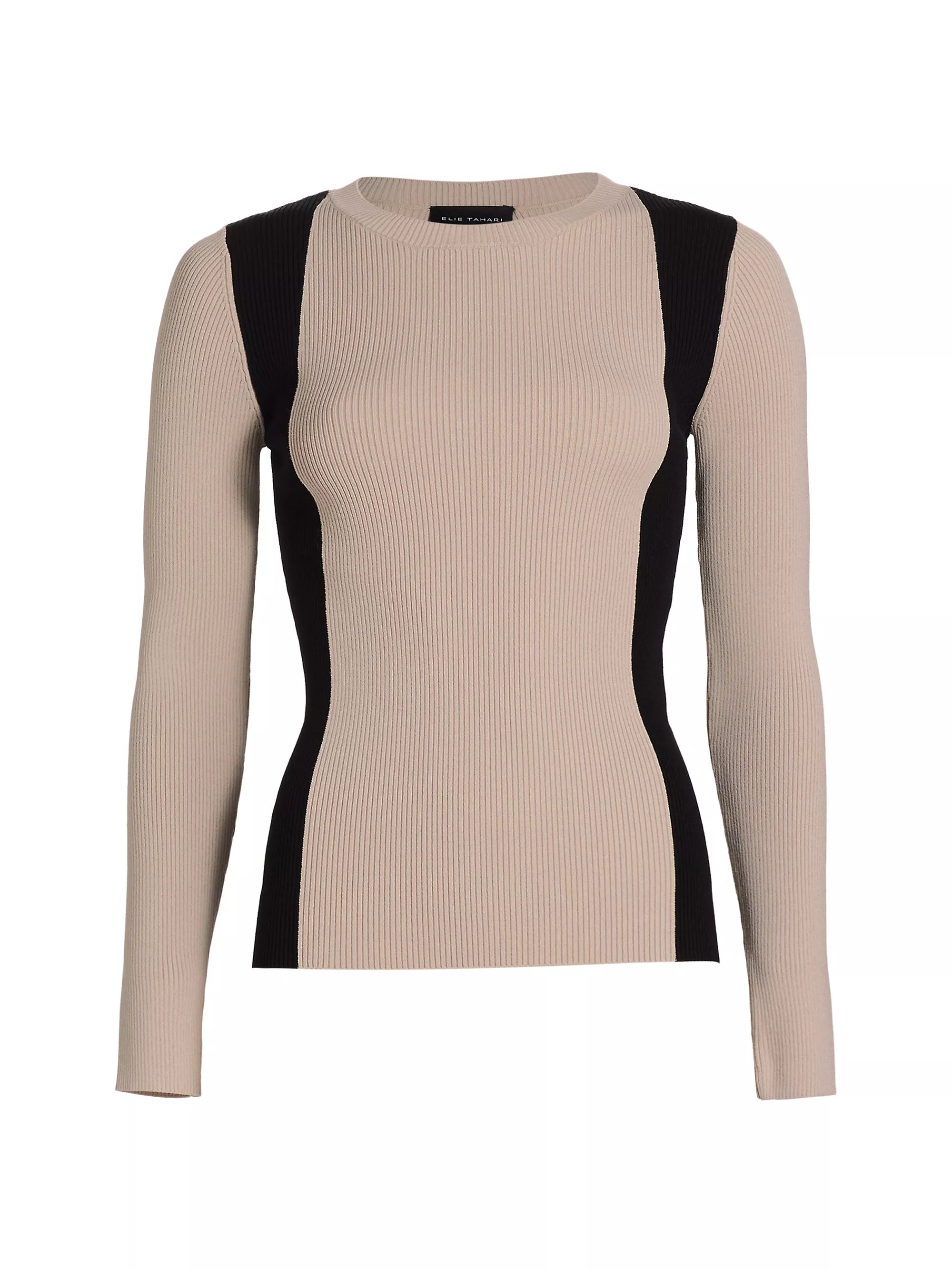 The Dylan Contrast Sweater | Saks Fifth Avenue