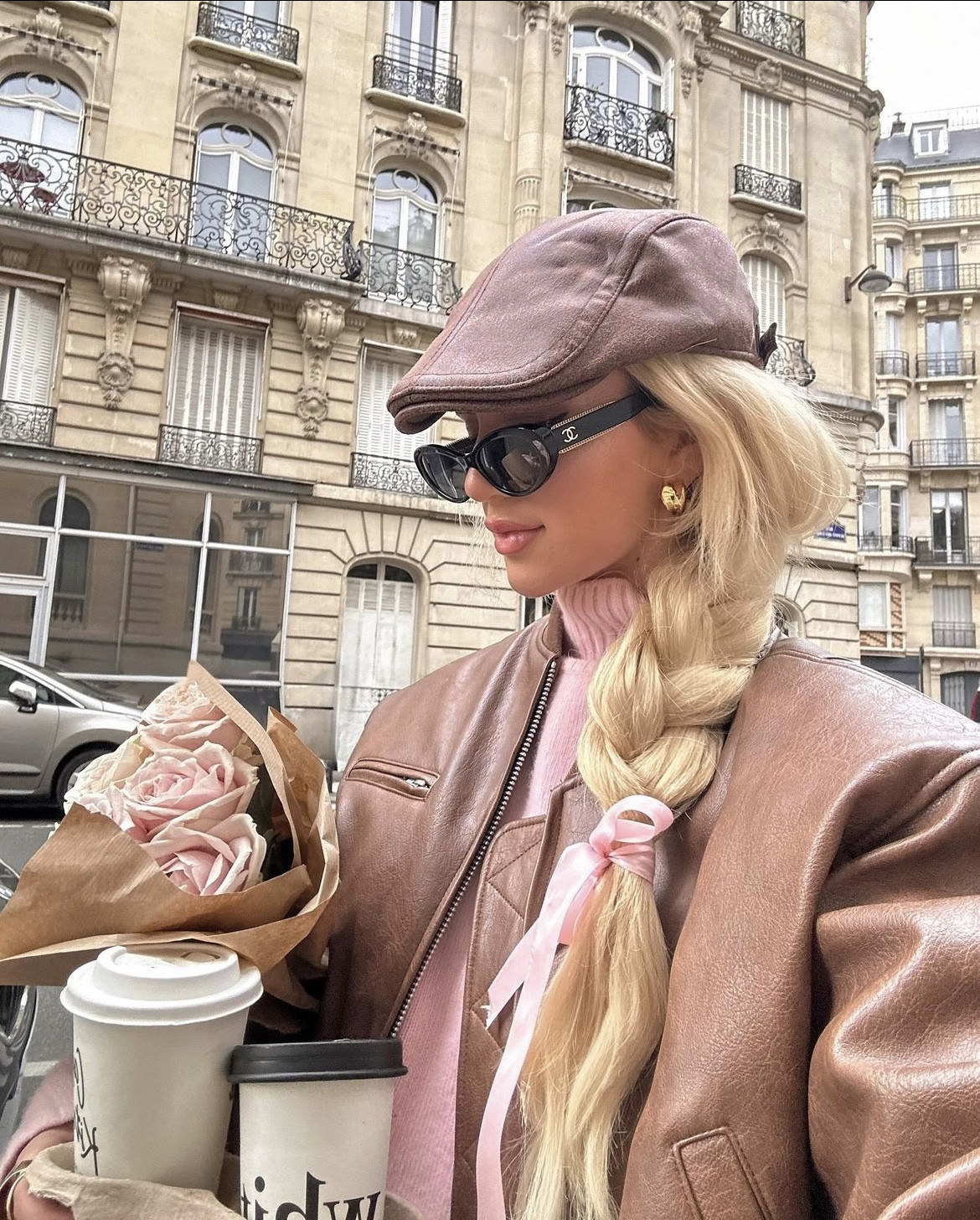 morning coffee croissant flower run ☕️🥐🌸

Casual fall outfit, fall brown tones, brown leather jacket, brown leather, fall outfit, winter outfit, fall style, oval sunglasses, chic sunglasses

#LTKTravel #LTKStyleTip #LTKSeasonal