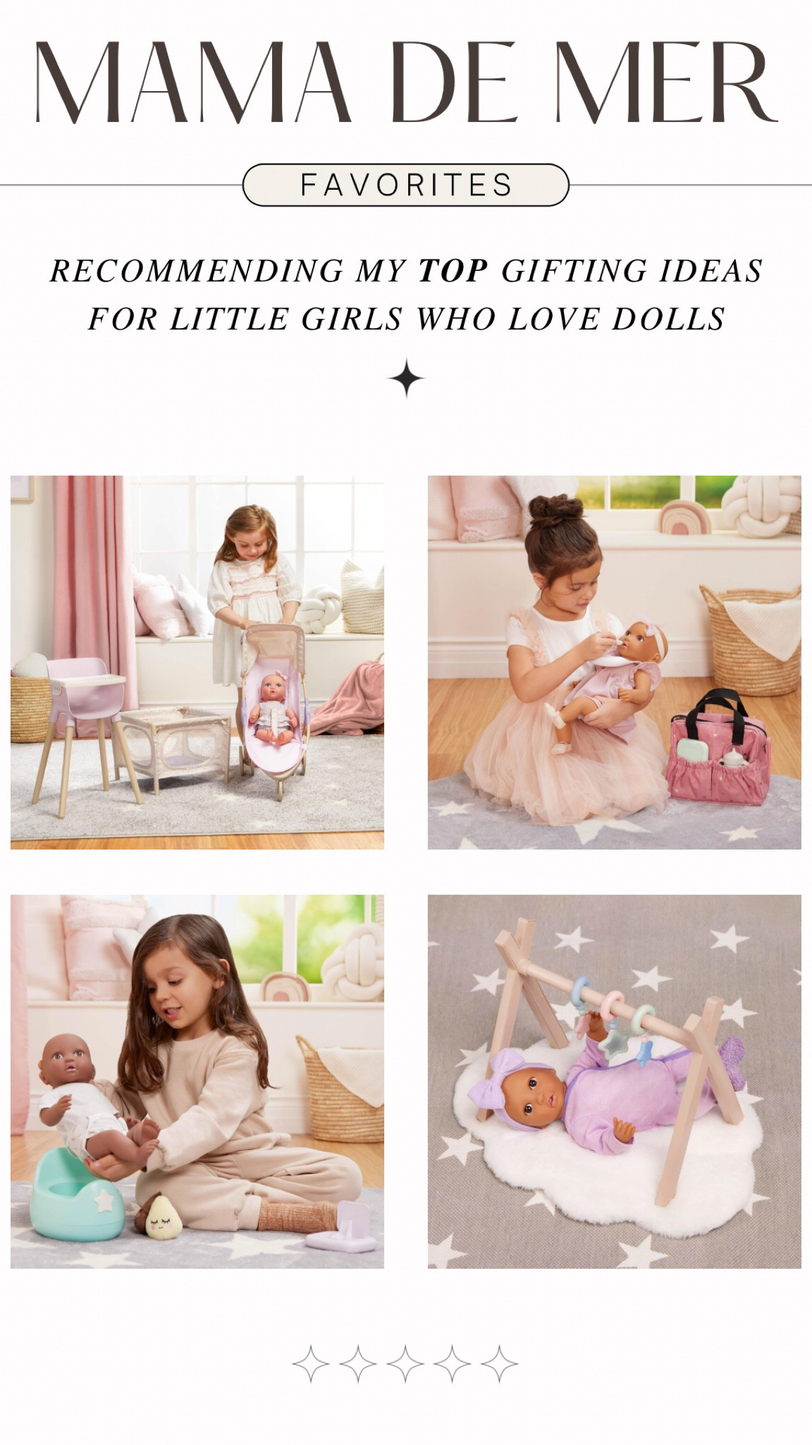 Amazon Favorites • Recommending my top gifting ideas for little girls!

My two year old LOVES these LullaBaby dolls and accessories. Will highlight everything we have. The quality is great, and there’s just so much to offer for pretend play!

#babydolls #twoyearoldgiftideas

#LTKBaby #LTKSaleAlert #LTKKids