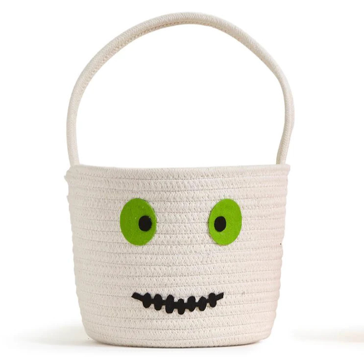 Tricked Out Ghost Halloween Basket | Waiting On Martha