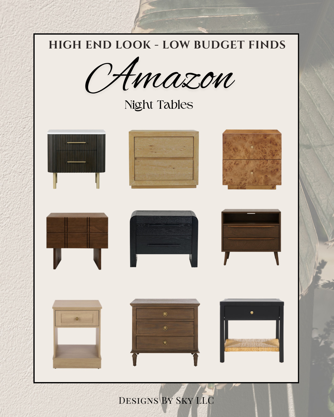 Amazon night tables that look designer without the designer price ✨

Go to my Amazon home collection for more 🤍 

 #LTKHome #LTKSaleAlert