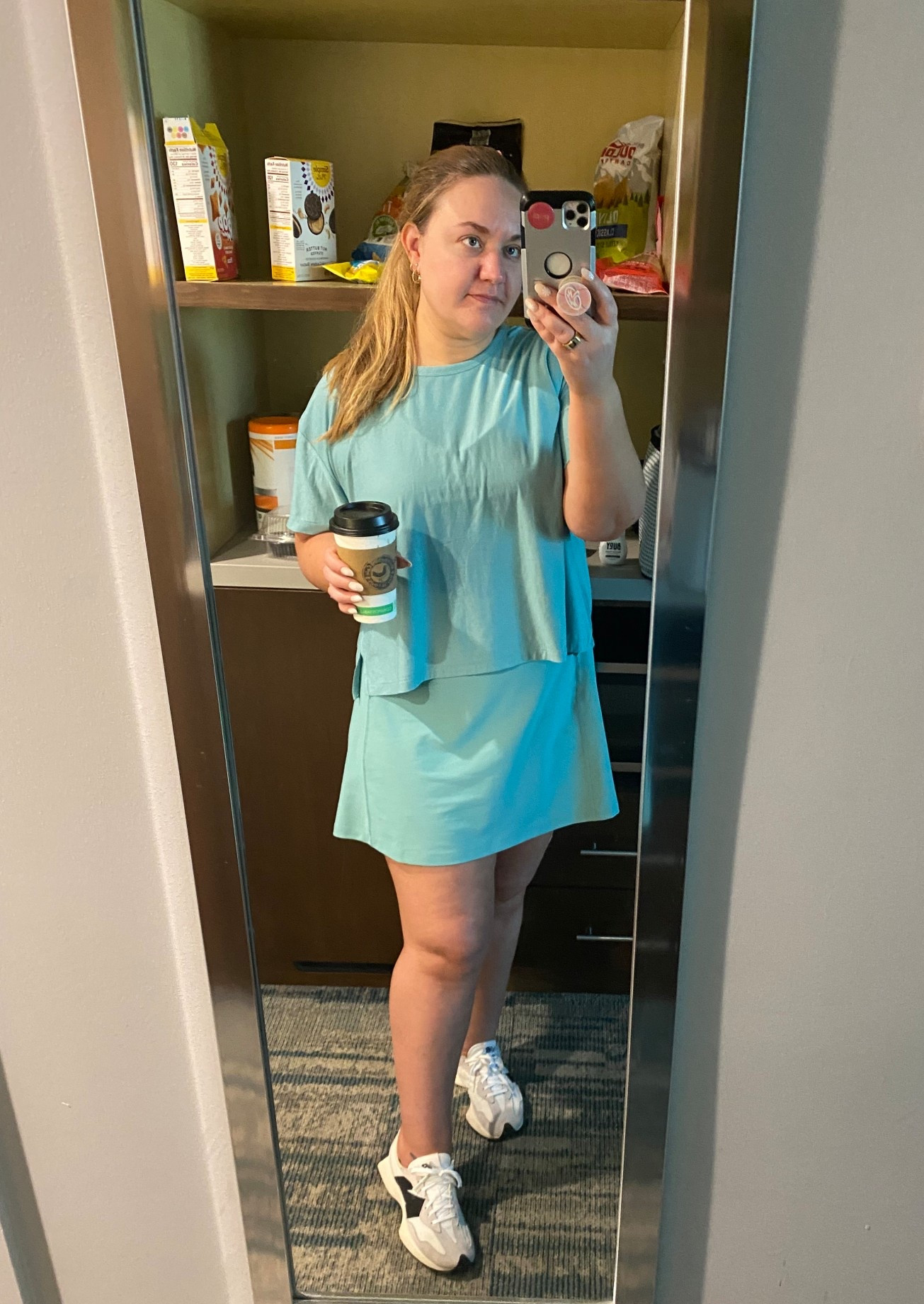 Coffee run, morning coffee, coffee shop, walking outfit, sneakers, new balance 327, walking sneakers, athletic dress, athleisure, Old Navy, outfit, Old Navy, athletic dress, travel outfitt



#LTKShoeCrush #LTKActive #LTKTravel