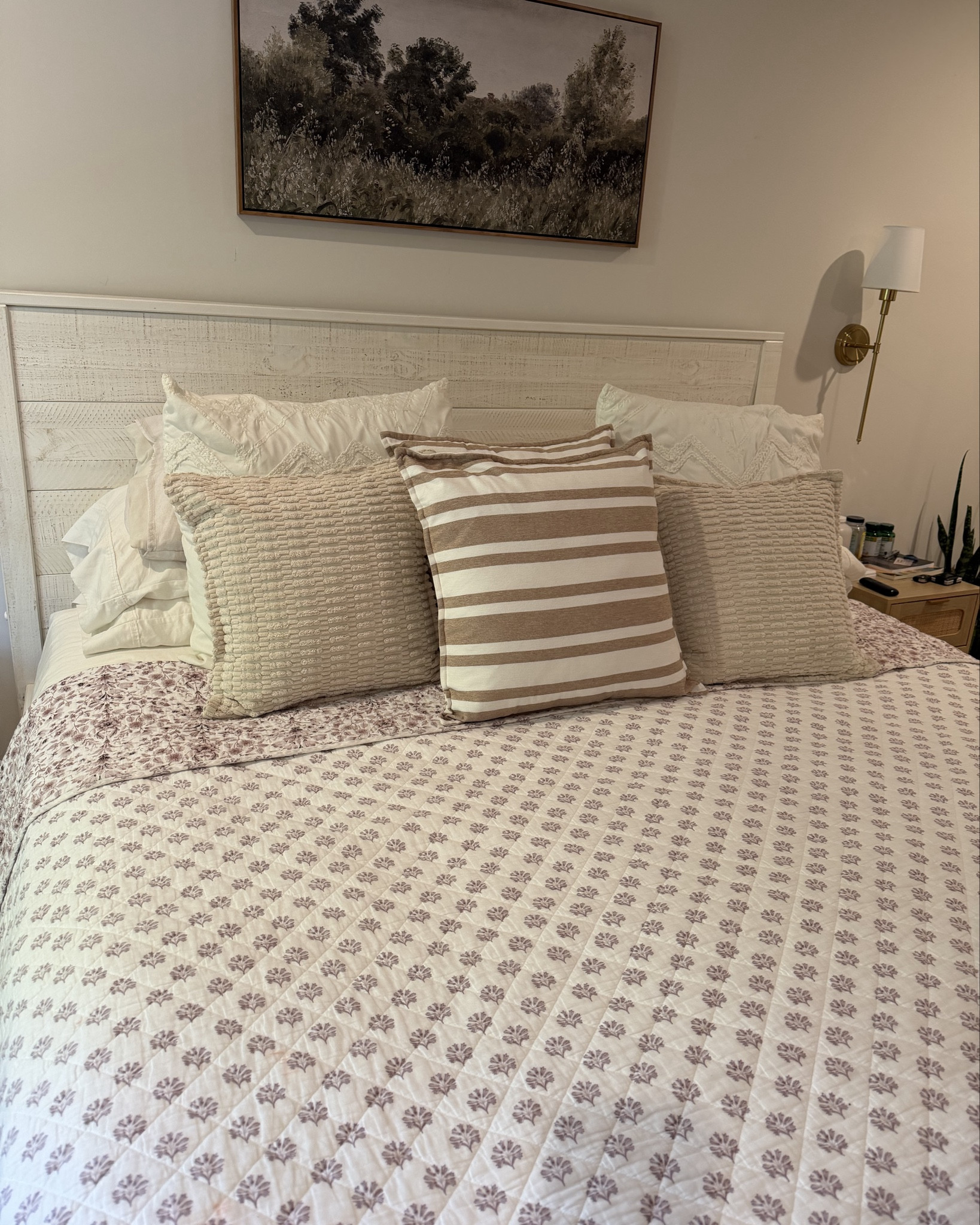 My spring bedding🌸