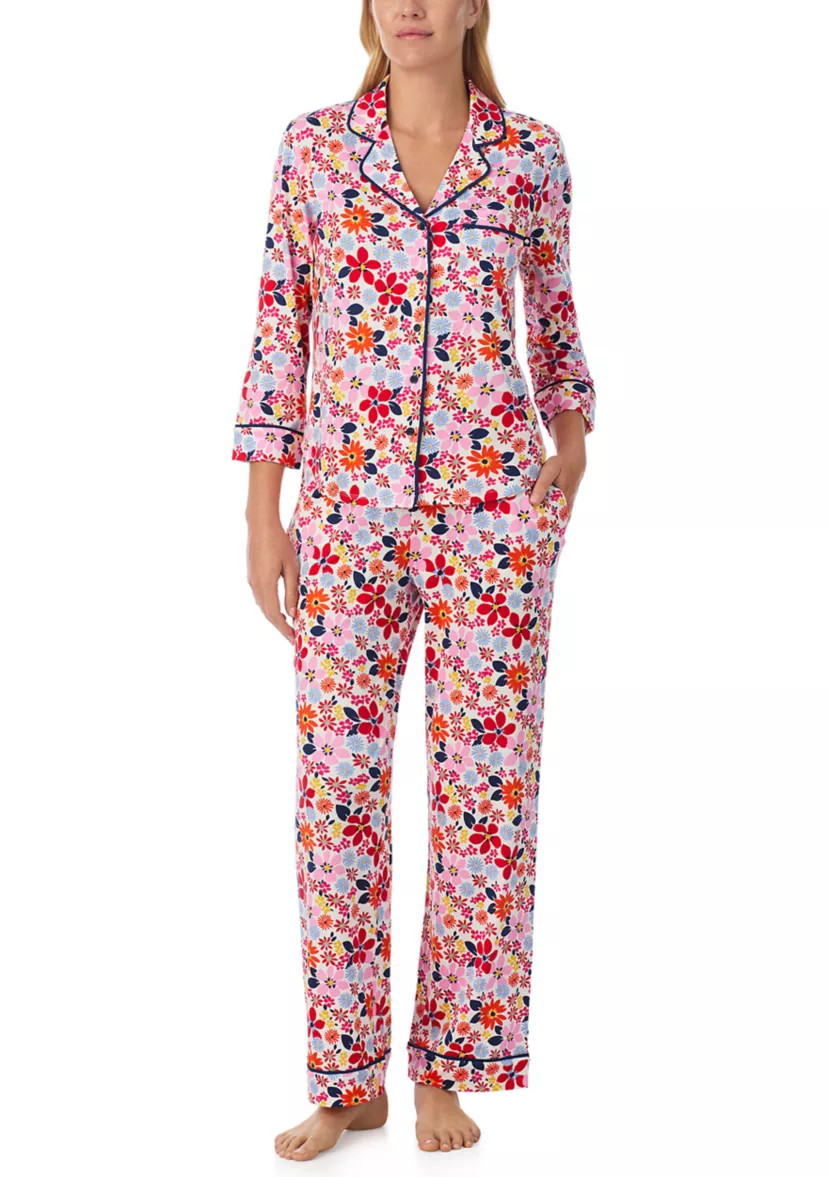 Women's Printed Knit Pajama Set | Belk