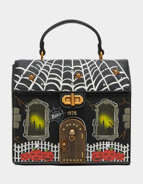 KITSCH HAUNTED HOUSE CROSSBODY BLACK | Betsey Johnson