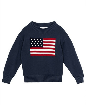 Girls' 4T-6X Long-Sleeve Oversized Sweater | Macy's
