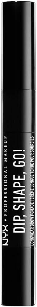 NYX PROFESSIONAL MAKEUP Dip, Shape, Go! Longwear Eyebrow Kit - Brunette | Amazon (US)