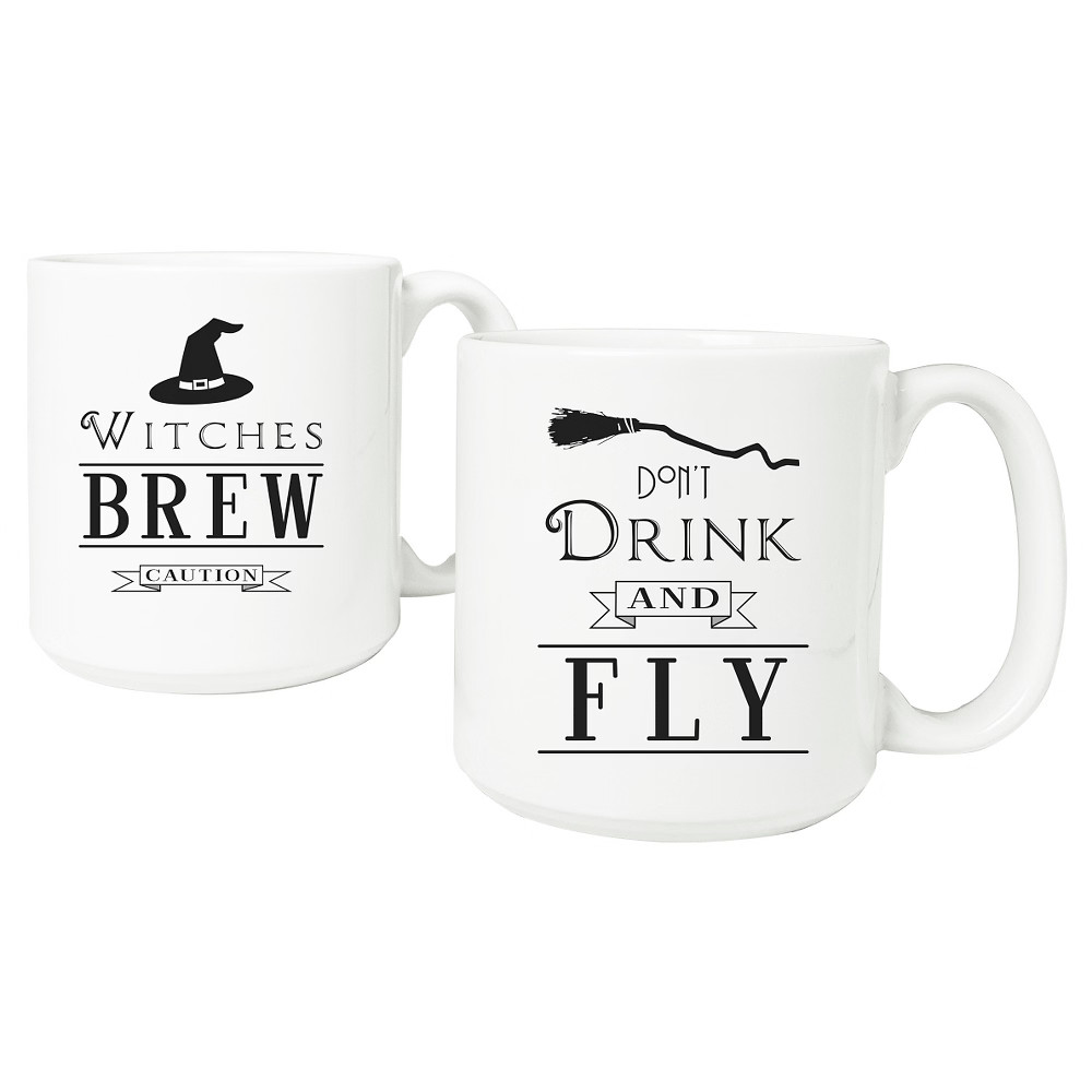 20oz Halloween Witches Brew Mugs - 2ct | Target