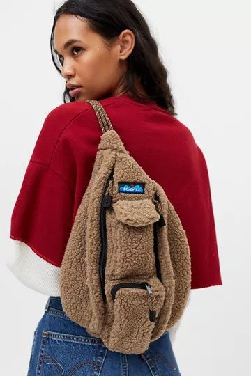 KAVU Mini Rope Fleece Sling Bag | Urban Outfitters (US and RoW)