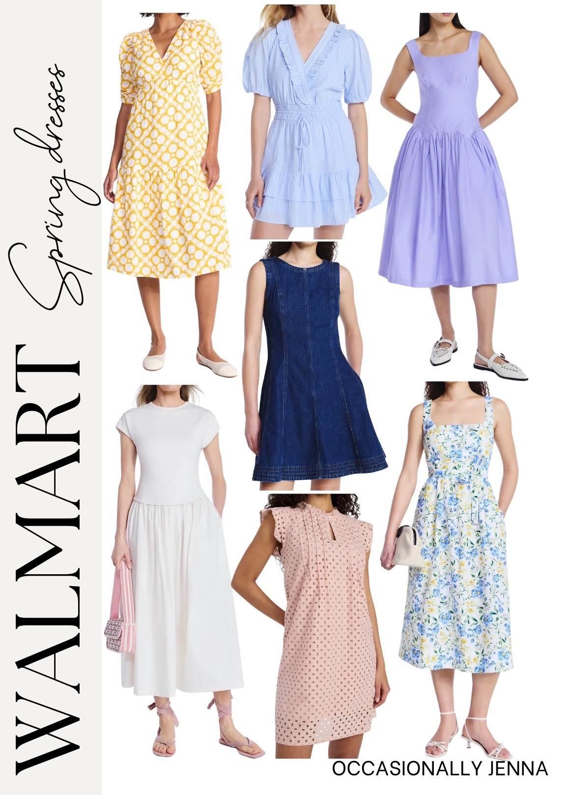Spring dresses I’m loving at Walmart! 

#LTKgrwm #LTKSeasonal #LTKootd