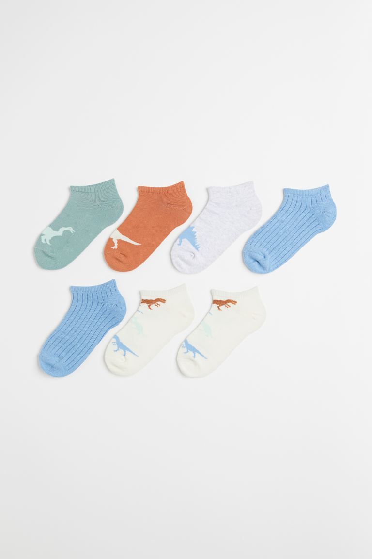 7-pack Ankle Socks | H&M (US)