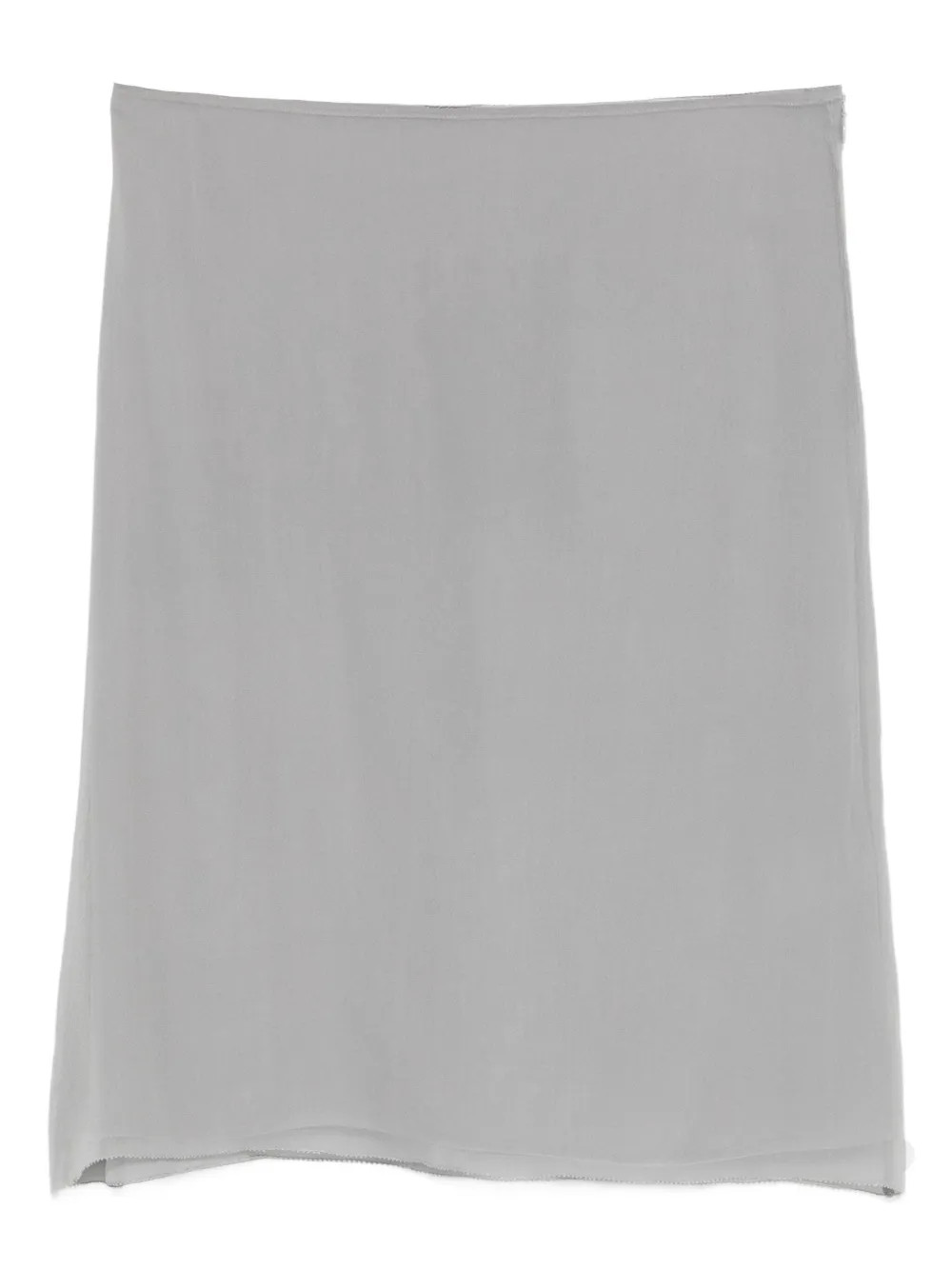 TOTEME Slip Mini Skirt | Grey | FARFETCH UK | Farfetch Global