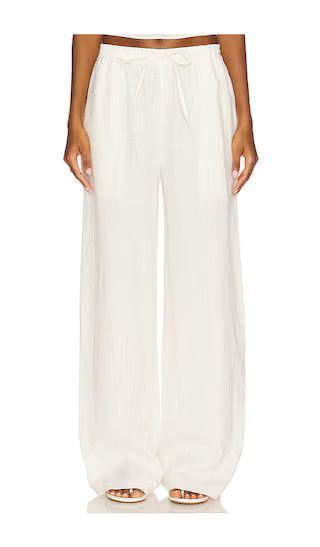 Linen Resort Pant in Undyed | Revolve Clothing (Global)