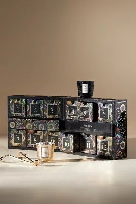 Voluspa 12 Days Advent Glass Candle Gift Set | Anthropologie (US)