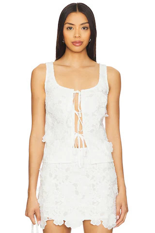 Mattie Top in White | Revolve Clothing (Global)