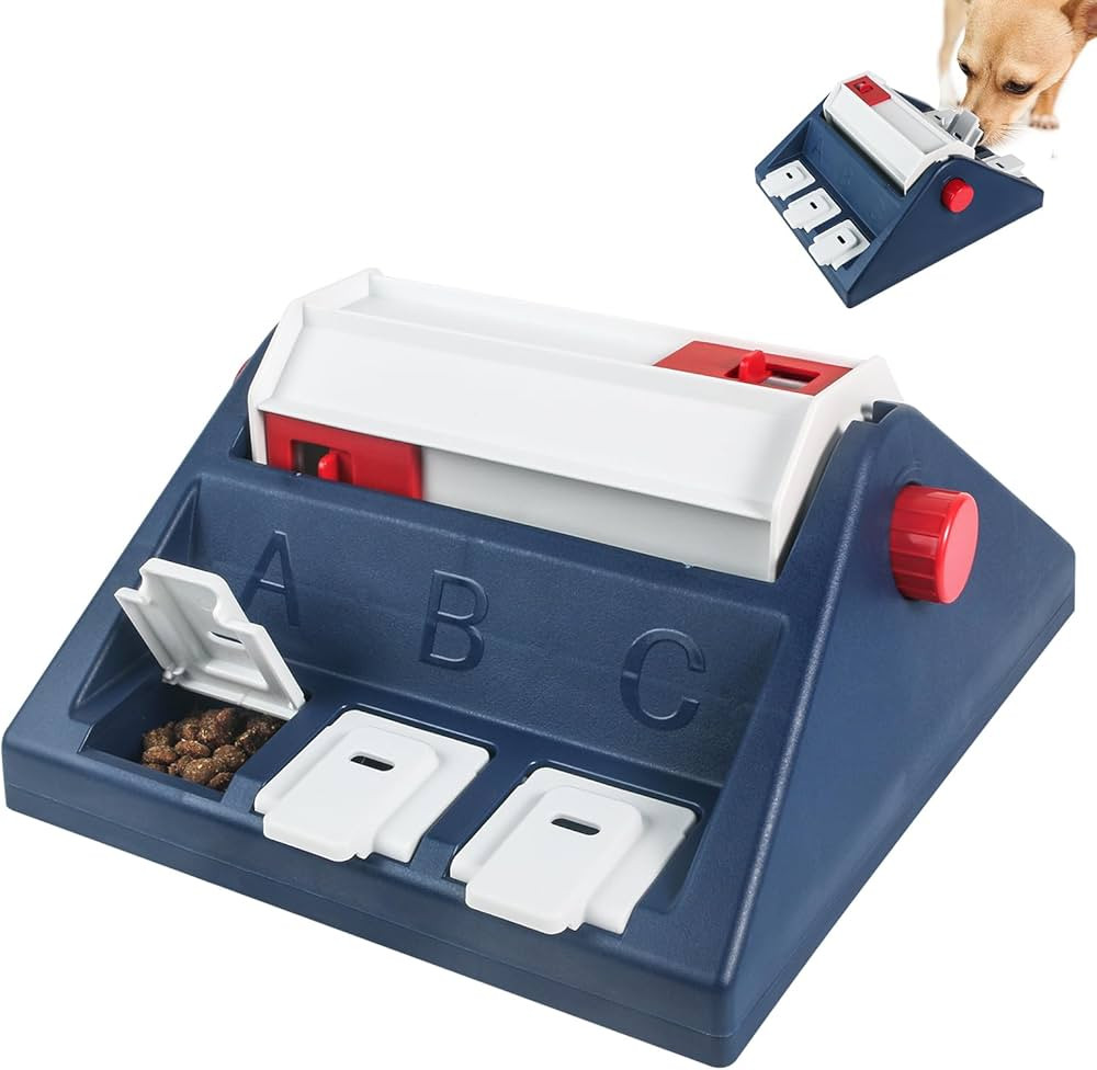 Smart Dog Puzzle Cylinder Toy, Interactive Enrichment Dog Toys, Slow Feeder, IQ Training, Mental ... | Amazon (US)