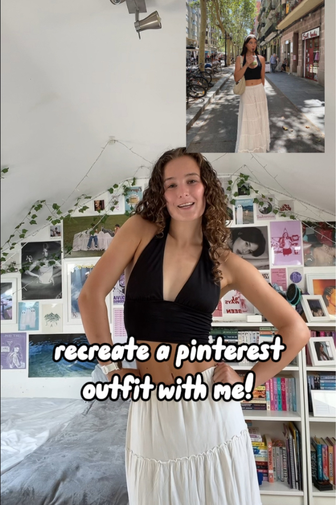 pinterest outfit! 
too- h&m (linked)
skirt- brandy (can’t link but linked similar!)

#LTKsummer #LTKeurope #LTKuk