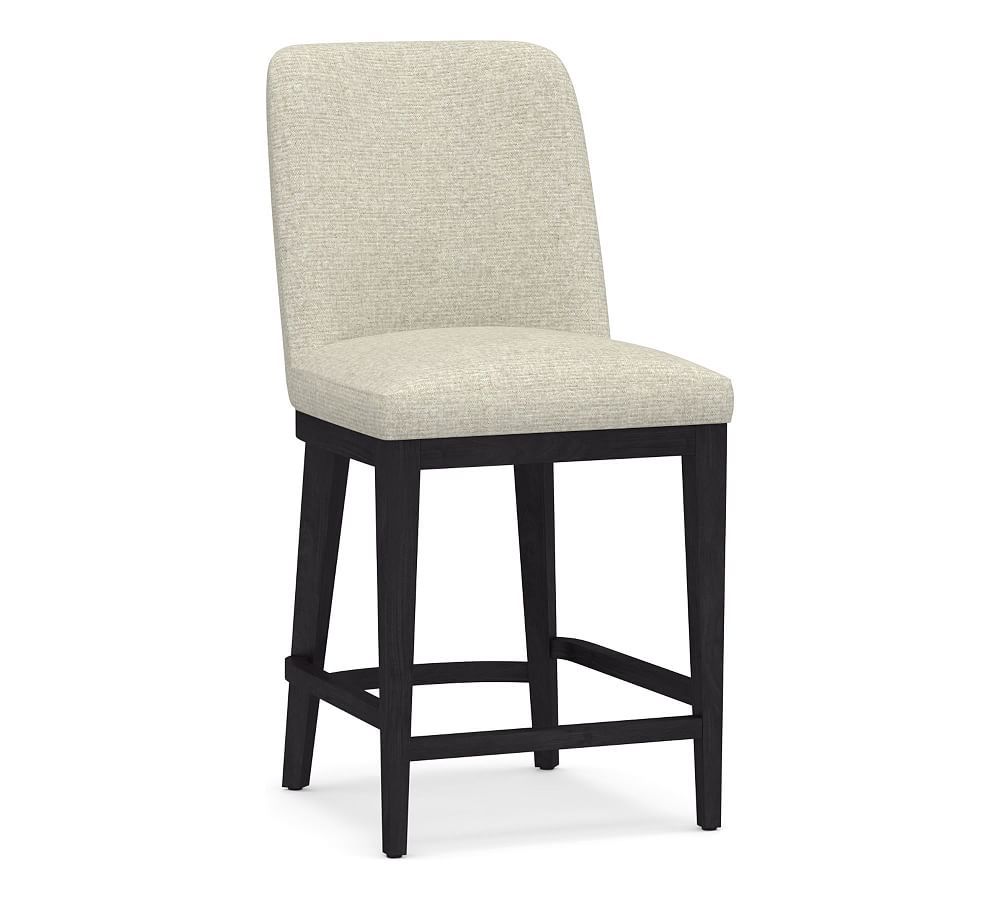 Open Box: Layton Upholstered Stool | Pottery Barn (US)