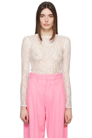 Isabel Marant - 白色 Toyela 长袖 T 恤 | SSENSE