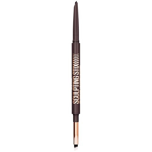 MAYBELLINE Sculpting Stix 2-in-1 Eyeliner, Dual Ended Brown Eye Liner With Up to 24HR Wear, Smudge and Sweat-Resistant Eye Makeup Formula, Smooth Espresso, 1 Count | Amazon (US)