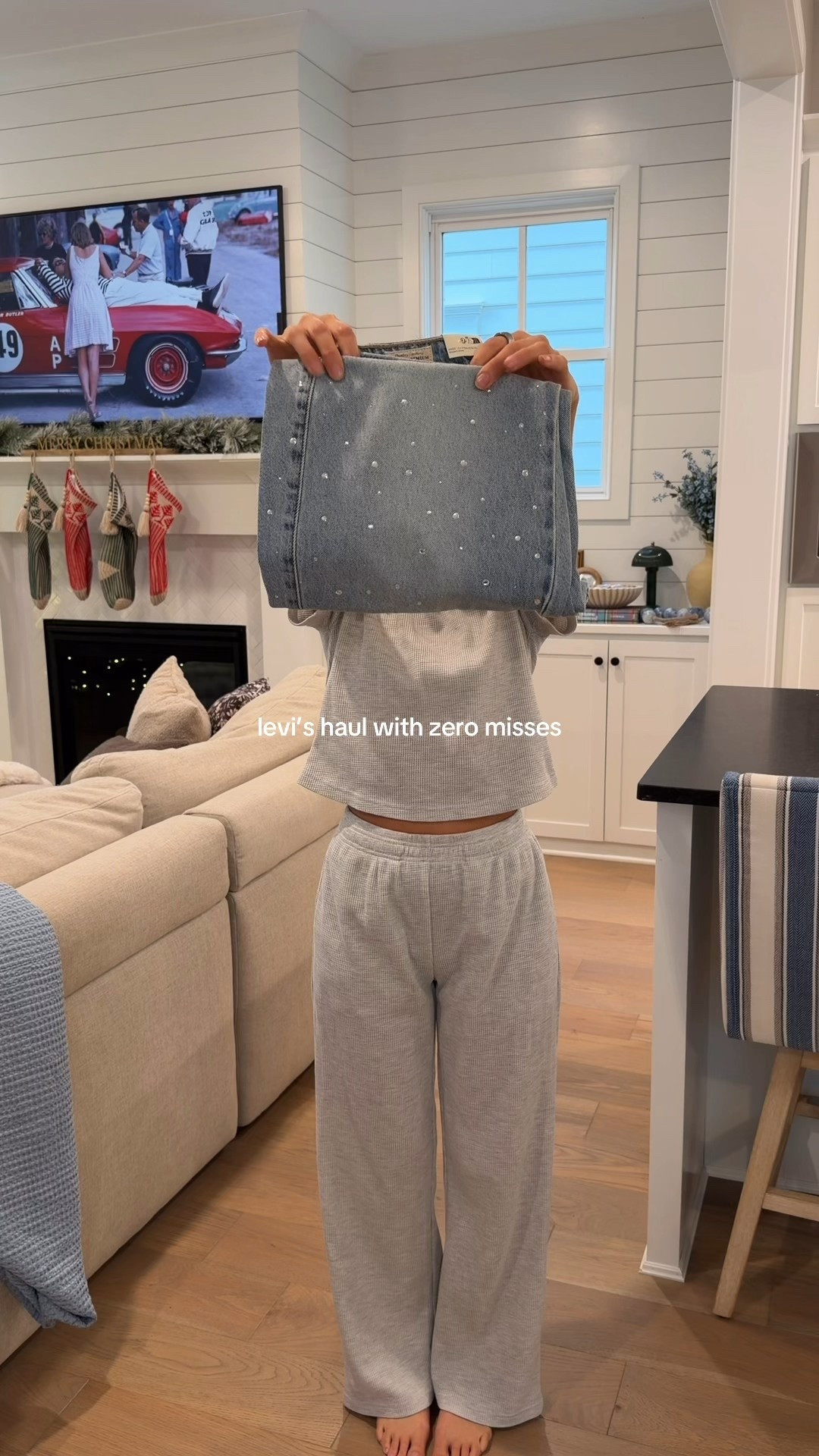 A little Levi’s moment 💫 I’ve been trying on a bunch of new styles lately and wanted to put everything in one spot because the fits are SO good right now. If you’re hunting for everyday denim or something a little more fun, these are the five pairs I featured in today’s video:

• Levi’s Baggy Dad Barrel Women’s Jeans – Dazzle Me - Size 24 - TTS for me 
• Levi’s Baggy Highwater Women’s Overalls – Shaded View - XS - TTS for me 
• Levi’s 501® ‘90s Women’s Jeans - Size 24 - TTS for me 
• Levi’s Ribcage Wide Leg Women’s Jeans – Dazzle Me Smoke - Size 24 - TTS for me 
• Levi’s Low Loose Women’s Jeans – Future Life - Size 25 - One size up for me  

Linked them all on LTK so you can compare washes, rises, and fits easily 🤍 Let me know which ones you want me to style next!

#LTKHoliday #LTKSeasonal #LTKFindsUnder100