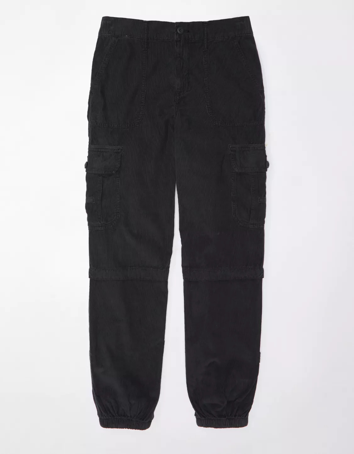 AE Super High-Waisted Baggy Corduroy Cargo Jogger | American Eagle Outfitters (US & CA)